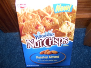 Wheatables Nut Crisps Roasted Almond